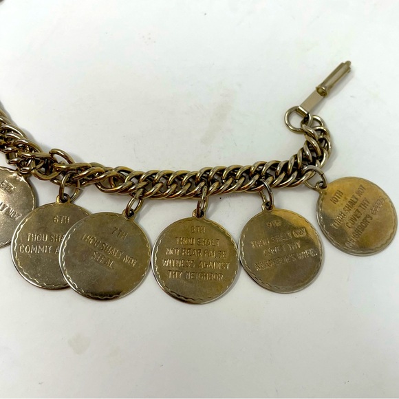 Vintage 10 commandments 7” bracelet - Picture 3 of 5